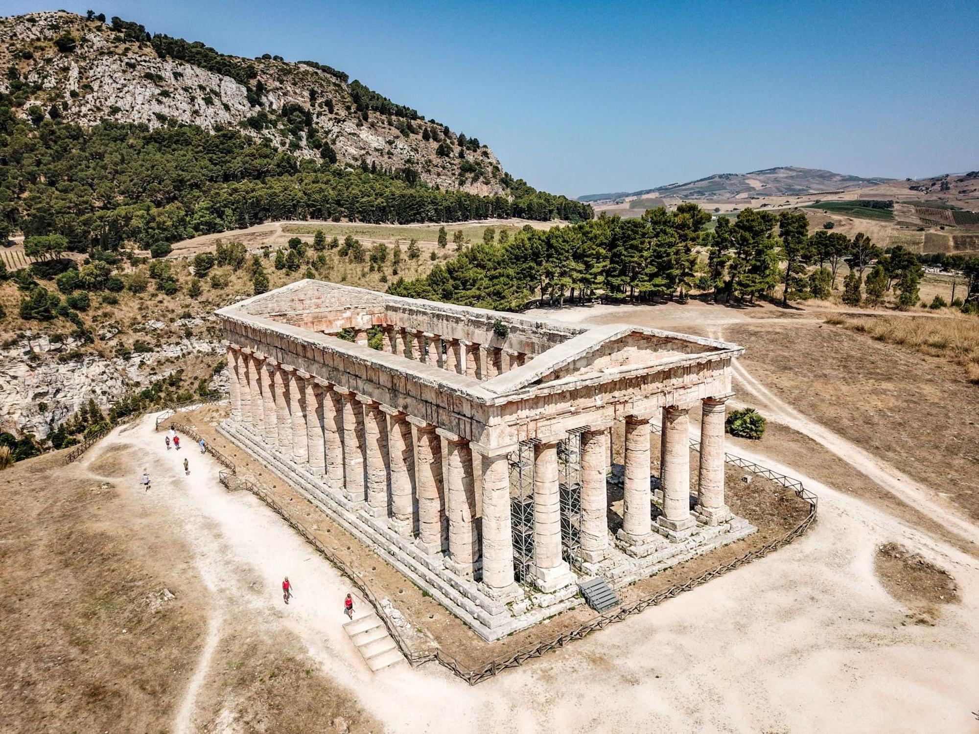 Helimos Bed&Breakfast Segesta Temple-Castellammare Калатафими Экстерьер фото